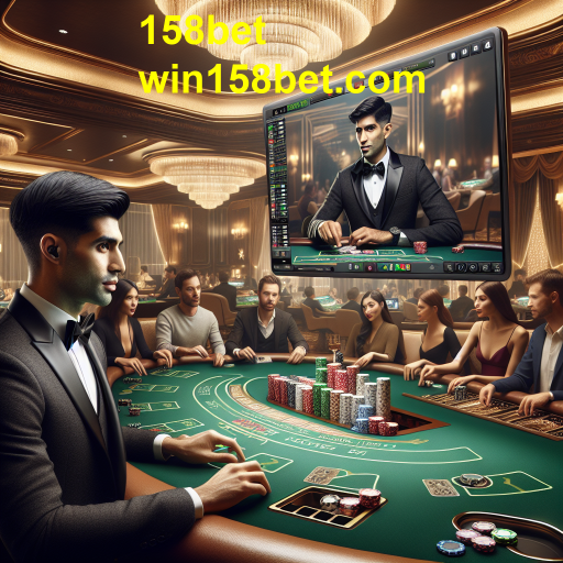 A Emoção do Cassino Ao Vivo no 158bet